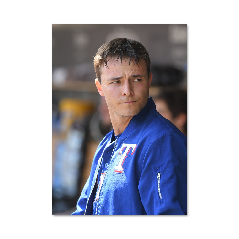 Poster Regard Bleu – affiche Baseball